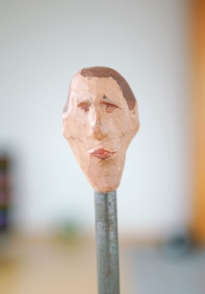 the eccentric, sculpture series, example of an authentic image, closeup